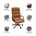 Informa G Council Kursi Kantor Sandaran Tinggi Tempat Duduk Kerja Dengan Roda Office Chair Kursi Staff Karyawan Furniture Indoor Kantor