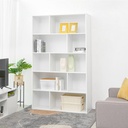 Informa Rana Rak Buku 10 Kompartemen - Putih Bookshelf Books Storage Cabinet Kabinet Tempat Buku Dan Majalah Rak Pajangan Serbaguna