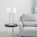 Informa Celtic Prime Lampu Meja - Gold Multifunctional Table Lamp Lampu Baca Dan Belajar Serbaguna Penerangan Kamar Desk Light Study Lamp