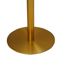 Informa Arby Meja Bar - Gold Bar Table Meja Makan Kafe Restoran Serbaguna Furniture Indoor Ruang Makan