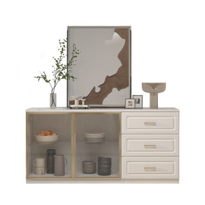 Informa Igniz Kabinet - Putih Lemari Kabinet Serbaguna Cabinet Penyimpanan Indoor Furniture Rumah