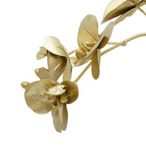 Informa Tanaman Artifisial Orchid Pf1002 - Gold Tumbuhan Tanaman Buatan Dekorasi Plant Sintetis Pajangan Rumah Serbaguna Hiasan Properti Foto
