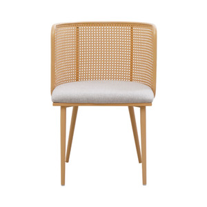 Informa Luxor Kursi - Krem Beige Multipurpose Chair Kursi Makan Cafe Restoran Tempat Duduk Serbaguna Balcony Chair Furnitur Rumah