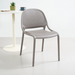 Informa Friga Kursi Teras - Abu-Abu Balcony Chair Kursi Outdoor Serbaguna Furniture Rumah Tempat Duduk Kursi Halaman Balkon