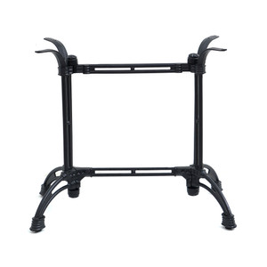 Informa Elmeritha Kaki Meja Rectangle - Hitam Table Base Part Rangka Kaki Meja Tiang Penyangga Meja