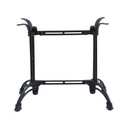 Informa Elmeritha Kaki Meja Rectangle - Hitam Table Base Part Rangka Kaki Meja Tiang Penyangga Meja