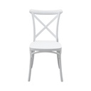 Informa Egana Kursi - Putih Multipurpose Chair Kursi Makan Cafe Restoran Tempat Duduk Serbaguna Balcony Chair Furnitur Rumah