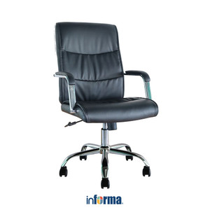 Informa Onyx Kursi Kantor Tempat Duduk Kerja Dengan Roda Office Chair Kursi Staff Karyawan Furniture Indoor Kantor