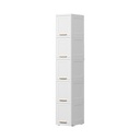 Informa Finny Laci Penyimpanan 5 Tingkat - Putih Laci Kabinet Serbaguna Cabinet Penyimpanan Indoor Multifunctional Drawer Storage Furniture Rumah
