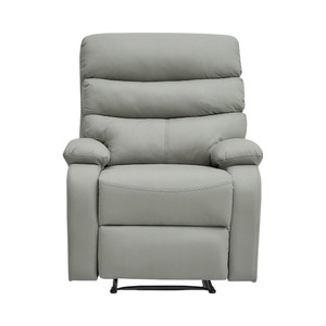Informa Niels Sofa Recliner Fabric 1 Seater - Abu-Abu Tempat Duduk Rebahan Sofa Santai Ruang Tamu Reclining Couch Furniture Indoor Rumah
