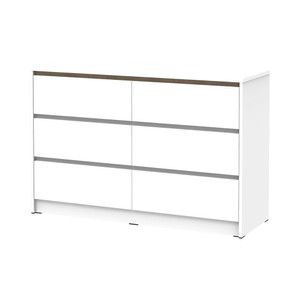 Informa Rana Laci Penyimpanan Double 3 Tingkat - Putih Laci Kabinet Serbaguna Cabinet Penyimpanan Indoor Multifunctional Drawer Storage Furniture Rumah