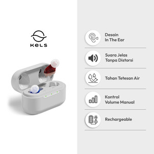 Informa Kels Alat Bantu Dengar Digital Ite Hr120 - Putih Hearing Aid Alat Kesehatan Alat Bantu Pendengaran