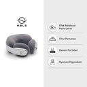 Informa Kels Bliss Bantal Pijat Leher - Abu-Abu Pillow Neck Massager Alat Pijat Leher Praktis Peralatan Kesehatan Bantal Refleksi Pijat