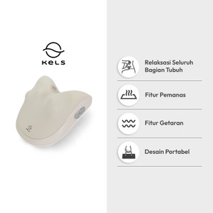 Informa Kels Blossom Alat Pijat Multifungsi Krem Beige Massager Alat Pijat Tubuh Alat Kesehatan