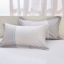 Informa 200X200 cm Set 7 Pcs Seprai Super King Katun Keenan Sprei Seprai Aesthetic Seprei Sheet Set Bed Sheet Aksesoris Tempat Tidur Set Sarung Bantal Sarung Guling