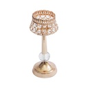 Informa 12X12X29 cm Hestia Tempat Lilin Dekorasi A1 - Gold Candle Holder Deco Wadah Lilin Dekoratif Pajangan Dekorasi Meja Aesthetic