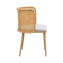 Informa Luxor Kursi - Krem Beige Multipurpose Chair Kursi Makan Cafe Restoran Tempat Duduk Serbaguna Balcony Chair Furnitur Rumah