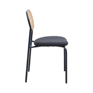 Informa Lixy Kursi - Hitam Multipurpose Chair Kursi Makan Cafe Restoran Tempat Duduk Serbaguna Balcony Chair Furnitur Rumah