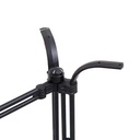 Informa Elmeritha Kaki Meja Rectangle - Hitam Table Base Part Rangka Kaki Meja Tiang Penyangga Meja