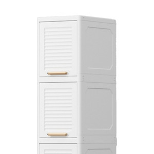 Informa Finny Laci Penyimpanan 5 Tingkat - Putih Laci Kabinet Serbaguna Cabinet Penyimpanan Indoor Multifunctional Drawer Storage Furniture Rumah