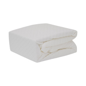 Informa Sleep 200X200 cm Pelindung Kasur Tencel Sandwich - Putih Mattress Protector Penutup Atas Kasur Alas Matras Pelindung Tempat Tidur