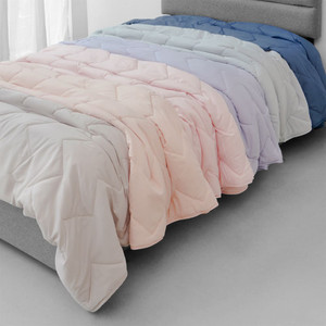 Informa 150X200 cm Bed Cover Seri Marshmallow - Cokelat Muda Blanket Kain Penghangat Tubuh Aksesoris Tempat Tidur Bedroom Accessories Perlengkapan Kamar Tidur