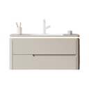 Informa Leisha Kabinet Kamar Mandi Led Dengan Laci Penyimpanan - Krem Beige Organizer Serbaguna Bathroom Cabinet Aksesoris Kamar Mandi Kompartemen Penyimpanan Alat Mandi