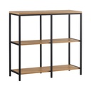 Informa Ryan Rak Penyimpanan - Hitam/Cokelat Oak Organizer Serbaguna Tempat Simpan Barang Multifungsi Rak Storage Perlengkapan Rumah Tangga