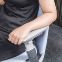 Most Geeta Kursi Kantor Sandaran Tinggi Tempat Duduk Kerja Dengan Roda Office Chair Kursi Staff Karyawan Furniture Indoor Kantor