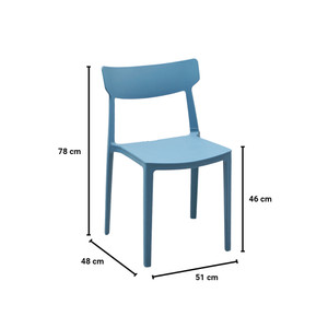 Informa Elkan Kursi Multipurpose Chair Kursi Makan Cafe Restoran Tempat Duduk Serbaguna Balcony Chair Furnitur Rumah