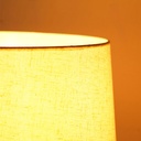 Informa Flyn Lampu Lantai - Cokelat Wood Standing Floor Light Lampu Tiang Dekorasi Lampu Berdiri