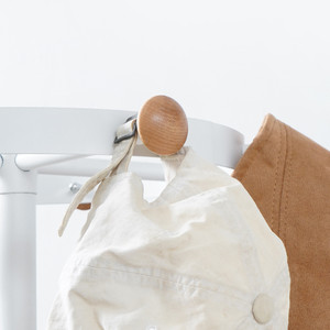 Informa 44X44X177 cm Rayden Gatungan Pakaian - Putih Stand Hanger Gantungan Baju Berdiri Clothes Organizer Standing Clothing Rack