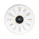 Informa 40 cm Jam Dinding 347Ys - Cokelat Natural Wall Clock Jam Tembok Analog Aesthetic Dekorasi Rumah Hiasan Dinding