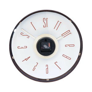 Informa 40 cm Jam Dinding 347Ds - Cokelat Tua Wall Clock Jam Tembok Analog Aesthetic Dekorasi Rumah Hiasan Dinding