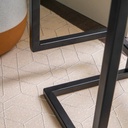 Informa 25 cm Patung Miniatur Abstrak Cube - Hitam Pajangan Meja Aesthetic Home Decor Hiasan Rumah Unik