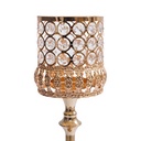Informa 12X12X39.5 cm Hera Tempat Lilin Dekorasi A3 - Gold Candle Holder Deco Wadah Lilin Dekoratif Pajangan Dekorasi Meja Aesthetic