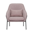 Informa Yore Kursi Lounge - Pink Kursi Indoor Aesthetic Chair Kursi Santai Serbaguna