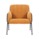 Informa Yolke Kursi Lounge - Kuning Mustard Kursi Minimalis Aesthetic Chair Kursi Santai Serbaguna Kursi Cafe
