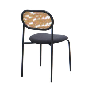 Informa Lixy Kursi - Hitam Multipurpose Chair Kursi Makan Cafe Restoran Tempat Duduk Serbaguna Balcony Chair Furnitur Rumah
