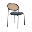 Informa Lixy Kursi - Hitam Multipurpose Chair Kursi Makan Cafe Restoran Tempat Duduk Serbaguna Balcony Chair Furnitur Rumah