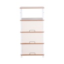 Informa Fumiko Laci Penyimpanan 5 Tingkat - Krem Beige Laci Kabinet Serbaguna Cabinet Penyimpanan Indoor Multifunctional Drawer Storage Furniture Rumah