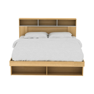 Informa 160X200 cm Gio Tempat Tidur - Euro Oak Bed Ranjang Minimalis Aesthetic Perabot Tidur Furniture Kamar Tidur