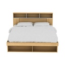 Informa 160X200 cm Gio Tempat Tidur - Euro Oak Bed Ranjang Minimalis Aesthetic Perabot Tidur Furniture Kamar Tidur