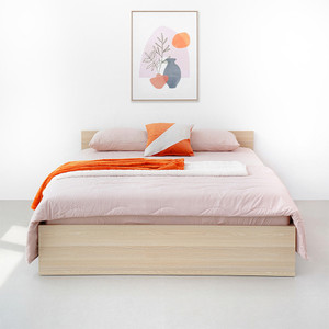 Informa 160X200 cm Rana Tempat Tidur - Cokelat Oak Bed Ranjang Minimalis Aesthetic Perabot Tidur Furniture Kamar Tidur