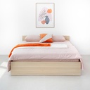 Informa 160X200 cm Rana Tempat Tidur - Cokelat Oak Bed Ranjang Minimalis Aesthetic Perabot Tidur Furniture Kamar Tidur