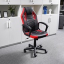 Informa Obito Kursi Gaming - Merah/Hitam Gaming Chair Tempat Duduk Bermain Game Profesional Kursi Komputer