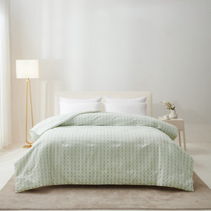 Informa 240X210 cm Bed Cover Yoel - Hijau Selimut Ranjang Motif Pelapis Tempat Tidur Blanket Aksesoris Tempat Tidur
