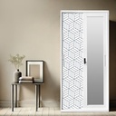 Informa Wilmer Lemari Pakaian 2 Pintu - Putih Wardrobe Storage Kabinet Tempat Simpan Baju Lemari Pintu Ayun Tarik Aesthetic
