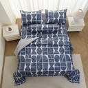 Informa Seprai Microfiber Uptown Sprei Motif Seprai Aesthetic Seprei Sheet Set Bed Sheet Aksesoris Tempat Tidur Set Sarung Bantal Sarung Guling