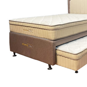 Informa Sleep 120X200 cm Brussel Tempat Tidur Sorong - Cokelat Tempat Tidur Tarik Ranjang 2 Susun Perlengkapan Tidur Bedroom Furniture